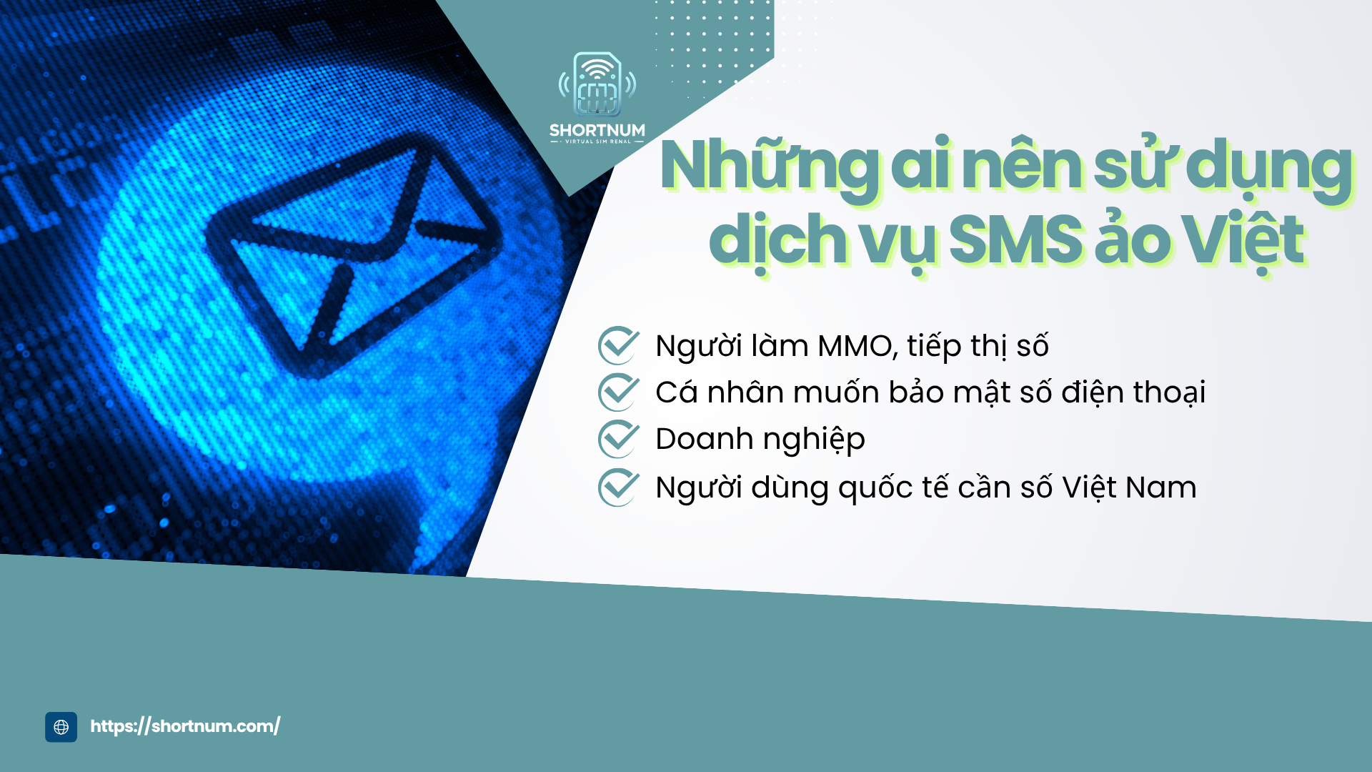 Những ai nên sử dụng dịch vụ SMS ảo Việt